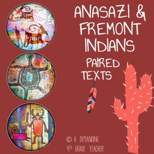 Utah's History Anasazi & Fremont Indians LEVELED paired texts
